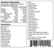 將圖片載入圖庫檢視器 Fiber Cleanse 清肝排毒寶 Nutrition Information