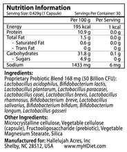 將圖片載入圖庫檢視器 Hallelujah Diet Professional Strength Probiotics (哈利草原專業強度益生菌)
