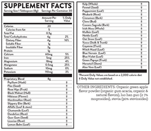 將圖片載入圖庫檢視器 Fiber Cleanse 清肝排毒寶 Supplement Facts