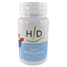 將圖片載入圖庫檢視器 Hallelujah Diet Zinc Picolinate 哈利草原 鋅原素 (60 Capsules)
